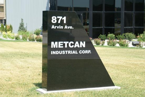 Metcan Sign